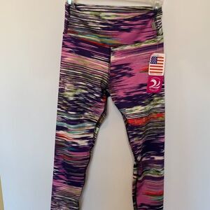 KOS USA Multi Color Athletic 30" Legging